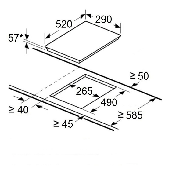 Встраиваемая индукционная варочная панель Maunfeld CVI.292.MBK.2 купить с доставкой по Москве и Московской области в интернет-магазине ТехноВегас