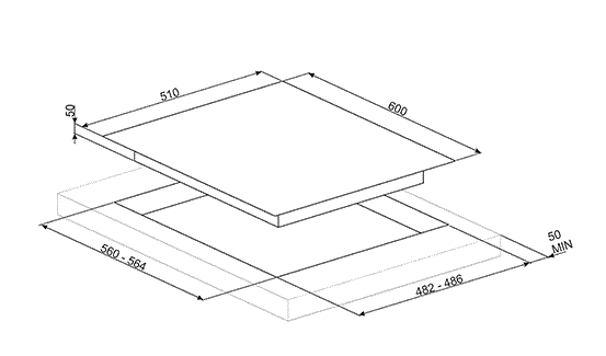 Газовая варочная панель Smeg PXL664 купить с доставкой по Москве и Московской области в интернет-магазине ТехноВегас