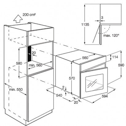 Духовой шкаф AEG be 731440 cm купить с доставкой по Москве и Московской области в интернет-магазине ТехноВегас