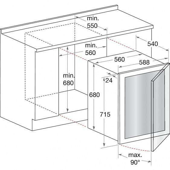 Винный холодильник HOTPOINT-ARISTON wl 36 a/ha купить с доставкой по Москве и Московской области в интернет-магазине ТехноВегас