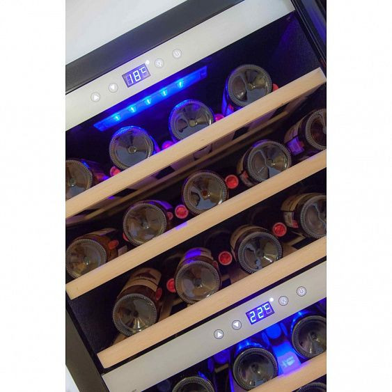 Винный шкаф COLDVINE C66-KSF2