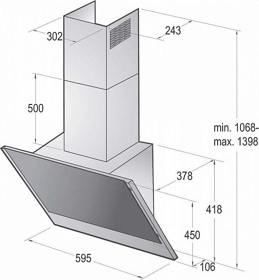 Вытяжка Gorenje WHI 623E3B