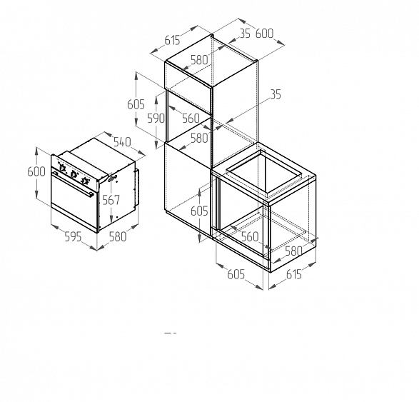 Духовой шкаф ZIGMUND & SHTAIN en 212.722 s купить с доставкой по Москве и Московской области в интернет-магазине ТехноВегас