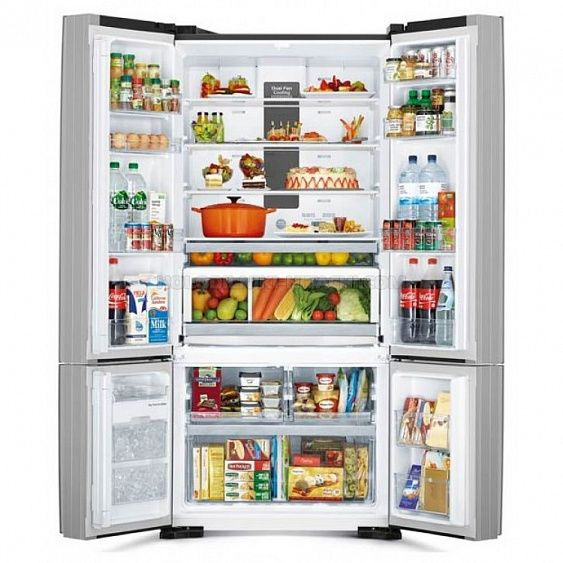 Холодильник Hitachi R-WB 732 PU5 GBK купить с доставкой по Москве и Московской области в интернет-магазине ТехноВегас