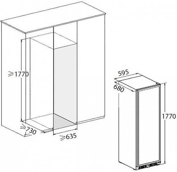 Винный шкаф DUNAVOX  exclusive dx-166.428pk