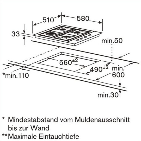 Поверхность BOSCH ngu 4151 de купить с доставкой по Москве и Московской области в интернет-магазине ТехноВегас