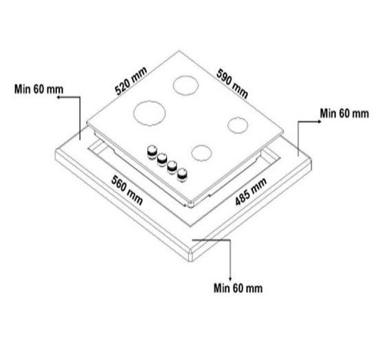 Варочная поверхность ZIGMUND & SHTAIN M 21.6 W купить с доставкой по Москве и Московской области в интернет-магазине ТехноВегас