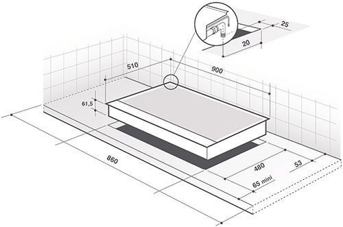 Варочная поверхность DE DIETRICH DPE7929XF