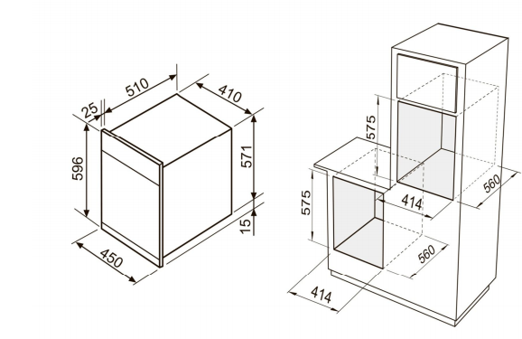 Духовой шкаф ZIGMUND & SHTAIN en 182.512 x купить с доставкой по Москве и Московской области в интернет-магазине ТехноВегас