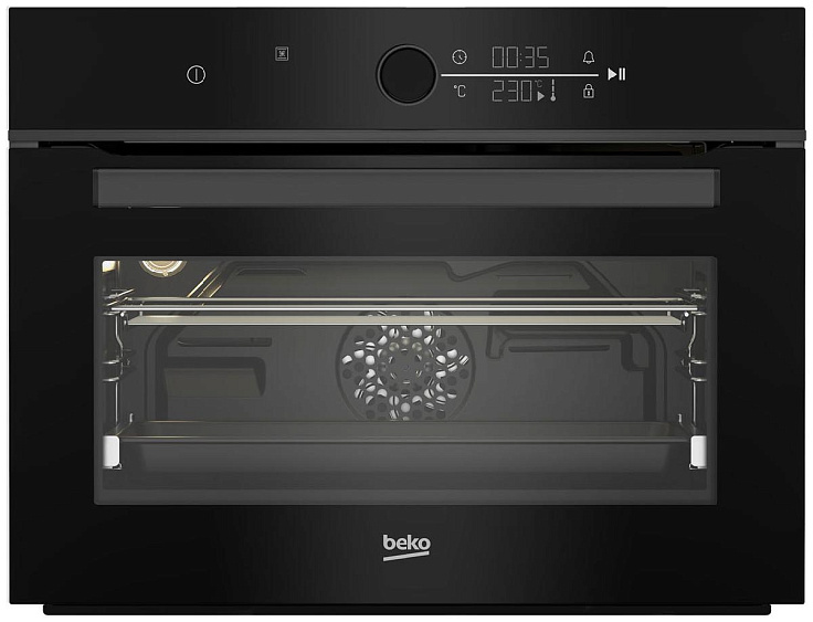 Электрический духовой шкаф beko bbim13400xcs черный