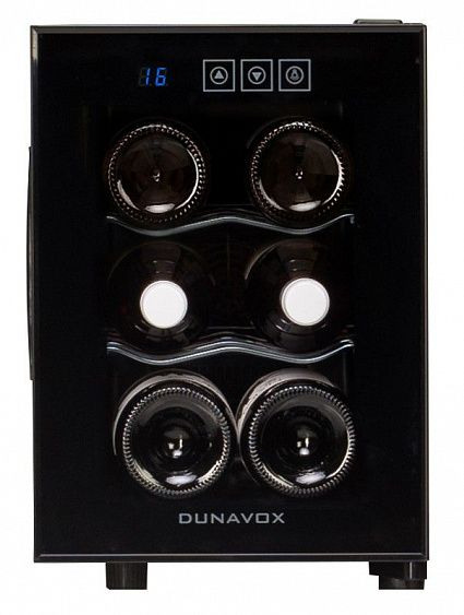 Винный шкаф DUNAVOX  thermo dx-6.16sc купить с доставкой по Москве и Московской области в интернет-магазине ТехноВегас