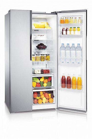 Холодильник side by side SAMSUNG rs-552 nruasl серебристый купить с доставкой по Москве и Московской области в интернет-магазине ТехноВегас