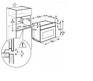 Духовой шкаф ELECTROLUX evk 5840 aax купить с доставкой по Москве и Московской области в интернет-магазине ТехноВегас