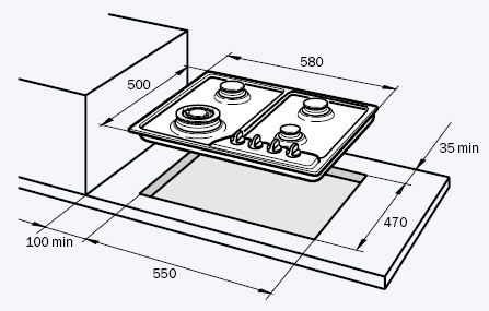Поверхность DELONGHI nf 46/1 asv gu