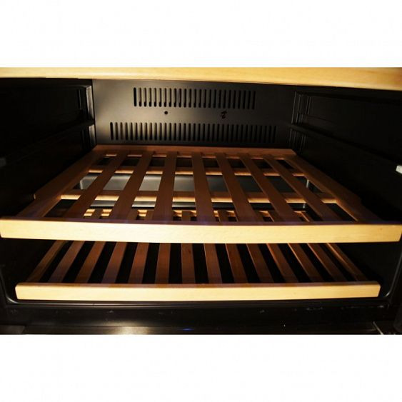 Винный шкаф IP INDUSTRIE cexp 45-6 nu (цвет - орех) купить с доставкой по Москве и Московской области в интернет-магазине ТехноВегас