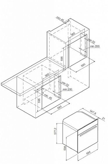 Духовой шкаф GRAUDE BE 60.2 S купить с доставкой по Москве и Московской области в интернет-магазине ТехноВегас