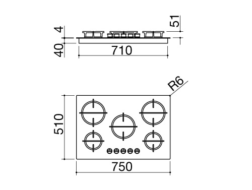 Варочная поверхность BARAZZA 1PMD75 купить с доставкой по Москве и Московской области в интернет-магазине ТехноВегас