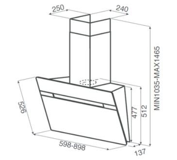 Вытяжка JETAIR VIKI BK/A/90 купить с доставкой по Москве и Московской области в интернет-магазине ТехноВегас