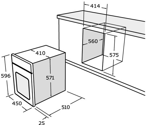 Духовой шкаф ZIGMUND SHTAIN EN 109.722 S купить с доставкой по Москве и Московской области в интернет-магазине ТехноВегас