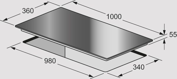 Варочная поверхность Fulgor Milano CH 1004 ID TS купить с доставкой по Москве и Московской области в интернет-магазине ТехноВегас