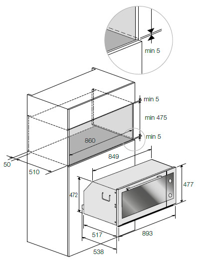 Духовой шкаф FULGOR QO 9009 PT X