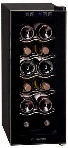 Винный шкаф DUNAVOX dat-12.33dc купить с доставкой по Москве и Московской области в интернет-магазине ТехноВегас