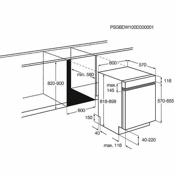 Посудомоечная машина встраиваемая полноразмерная ELECTROLUX esi 68070 xr купить с доставкой по Москве и Московской области в интернет-магазине ТехноВегас