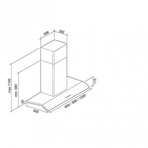 Вытяжка FALMEC CONCORDE 60 ix купить с доставкой по Москве и Московской области в интернет-магазине ТехноВегас