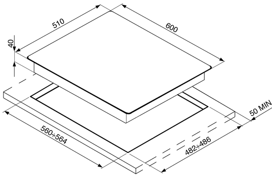 Варочная панель SMEG PV163S2 купить с доставкой по Москве и Московской области в интернет-магазине ТехноВегас