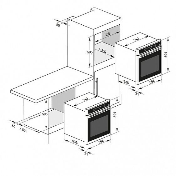 Духовой шкаф KAISER eh 6967 cdabe купить с доставкой по Москве и Московской области в интернет-магазине ТехноВегас