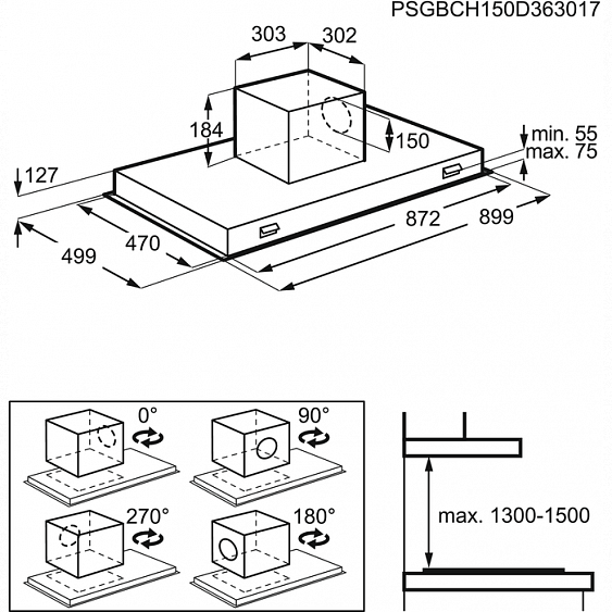 Вытяжка AEG DCE5980HM купить с доставкой по Москве и Московской области в интернет-магазине ТехноВегас