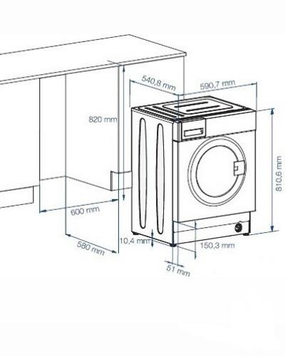 Стиральная машина с сушкой Beko WDI 85143 купить с доставкой по Москве и Московской области в интернет-магазине ТехноВегас