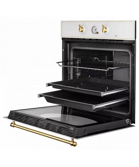 Духовой шкаф электрический Kuppersberg SR 6911 W Bronze купить с доставкой по Москве и Московской области в интернет-магазине ТехноВегас