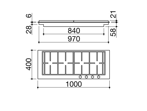 Варочная поверхность BARAZZA 1PBF104 купить с доставкой по Москве и Московской области в интернет-магазине ТехноВегас