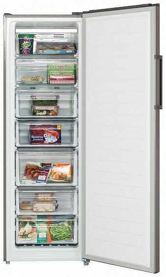 Морозильная камера HIBERG VFR-250D NFX купить с доставкой по Москве и Московской области в интернет-магазине ТехноВегас