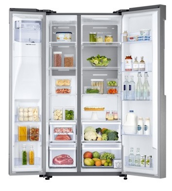 Холодильник Samsung RS58K6537SL серебристый купить с доставкой по Москве и Московской области в интернет-магазине ТехноВегас