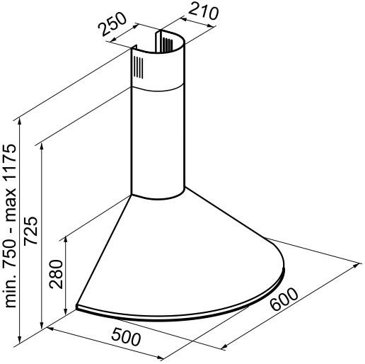 Вытяжка KORTING khc 6930 rn