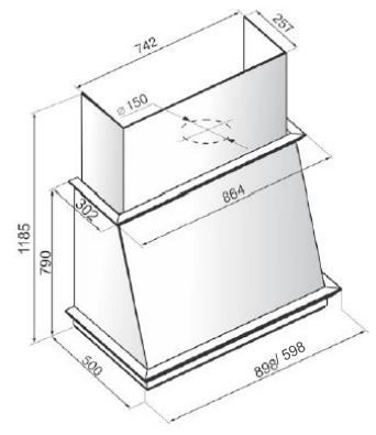 Вытяжка KUPPERSBERG VILLAGGIO 90 WM B купить с доставкой по Москве и Московской области в интернет-магазине ТехноВегас