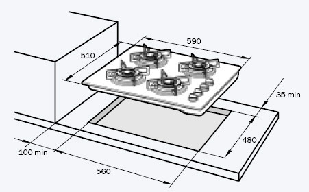 Поверхность DELONGHI nv 46/1 asv c купить с доставкой по Москве и Московской области в интернет-магазине ТехноВегас