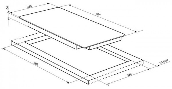 Поверхность SMEG si933d