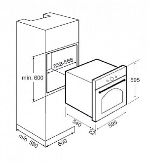 Духовой шкаф TEKA HR 550 VANILLA OB (41561017) купить с доставкой по Москве и Московской области в интернет-магазине ТехноВегас