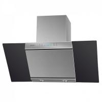 Вытяжка MAUNFELD gloria 90 (цвет нержавейка+черное стекло)