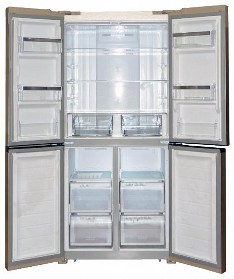 Холодильник HIBERG RFQ-490DX NFGY купить с доставкой по Москве и Московской области в интернет-магазине ТехноВегас