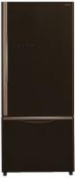 Холодильник HITACHI R-B 502 PU6 GBW коричневое стекло