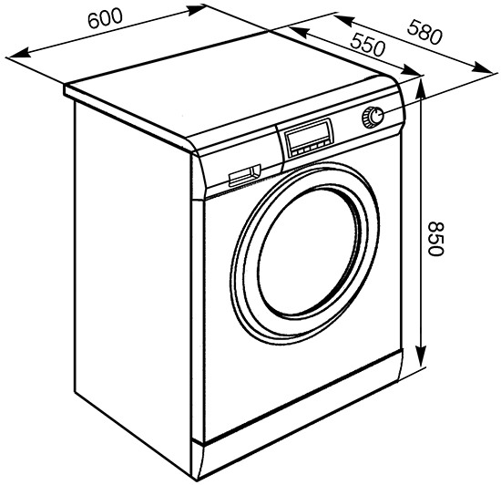 Стиральная машина SMEG SLB127-2