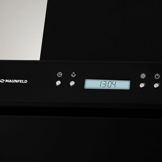 Вытяжка MAUNFELD GLORIA 60 чёрный/чёрное стекло купить с доставкой по Москве и Московской области в интернет-магазине ТехноВегас