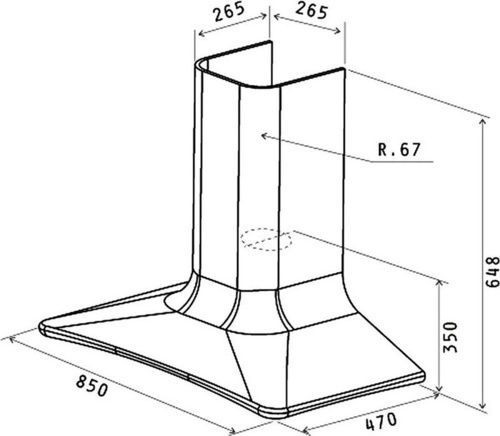 Вытяжка Elica SWEET UMBER/A/85+CAM купить с доставкой по Москве и Московской области в интернет-магазине ТехноВегас