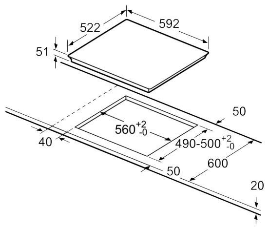 Варочная панель Bosch PUE 631 BB 2 E