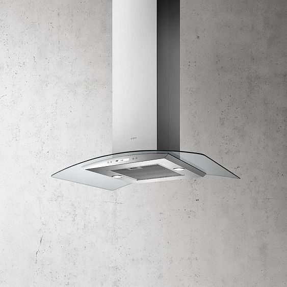 Вытяжка ELICA CIRCUS PLUS ISLAND IX/A/90 (PRF0097370A) купить с доставкой по Москве и Московской области в интернет-магазине ТехноВегас