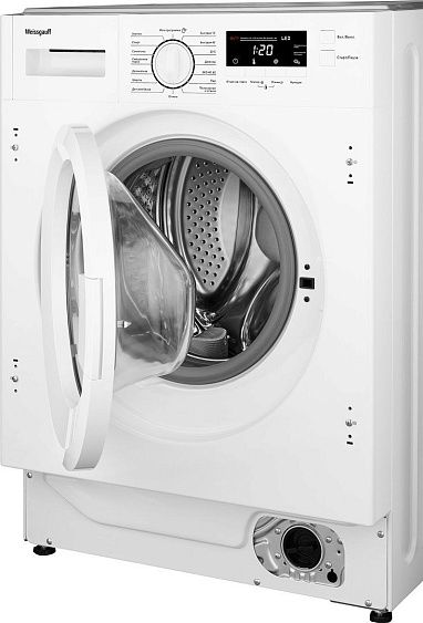 Встраиваемая стиральная машина Weissgauff WMI 6147 Inverter Steam купить с доставкой по Москве и Московской области в интернет-магазине ТехноВегас